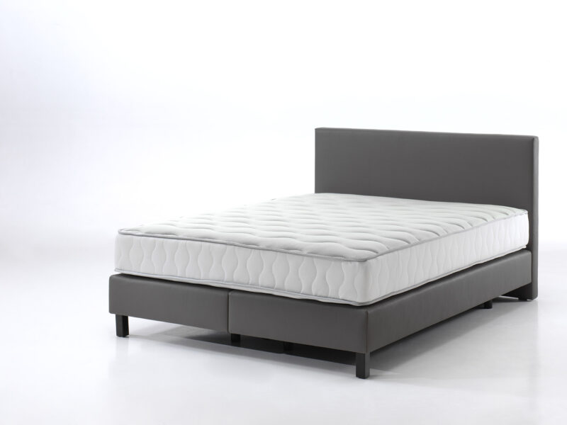 Orcus – Headboard N° 10 160 Cm + Mattress Comfort 160 Cm + Box Comfort 160 Cm – Pu Diesel Elephant
