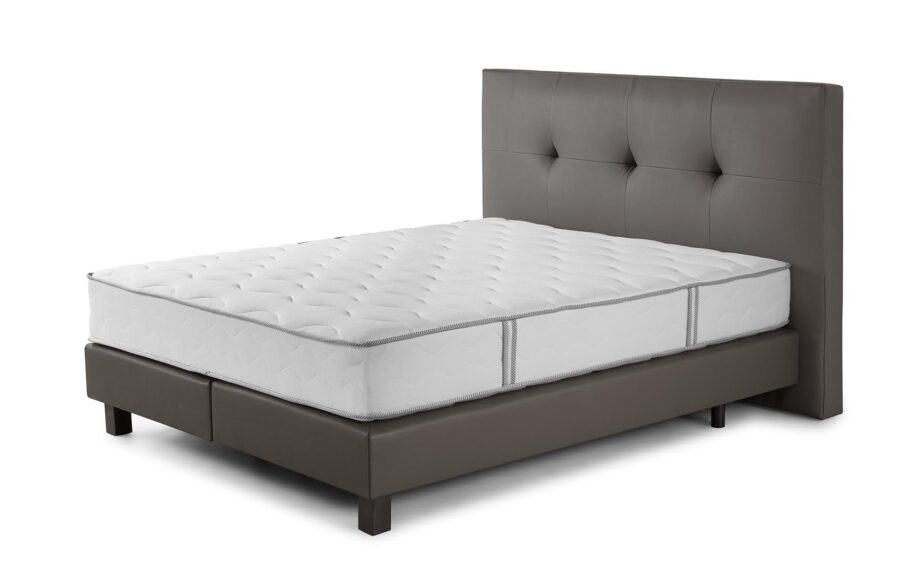 Orcus – Headboard N° 40 180 Cm + Mattress Comfort 160 Cm + Box Comfort 160 Cm – Pu Diesel Elephant