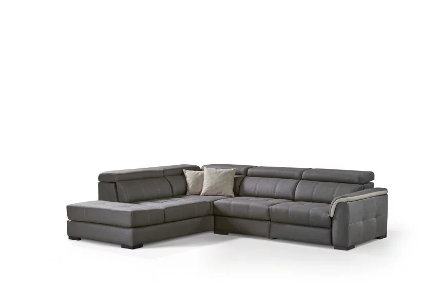 Zanzi Small – 5510+1500+1501D – Mozart Olive Grey, Detail + Cushions Light Grey 1