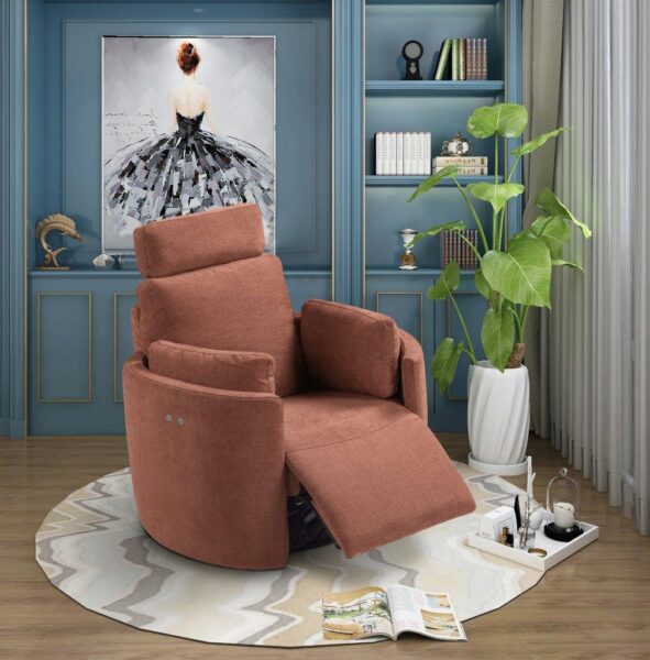 Julio Rock – Swivel Recliner Rocking – Sense Brick 252 (1)