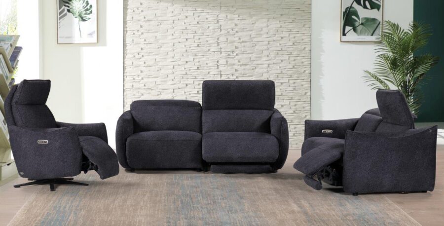 Peppo – 2,5EE + 2EE + Swivel – Cmt 4047 Antracite 09 (2)
