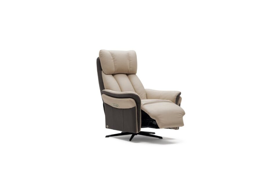 Colin Swivel – 1111E SW – Cerge Beige 6805 + Dark Brown 6323 (3)